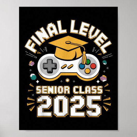 Abschluss für Videospiel-Endstufe CL 2025 Poster (Vorne)