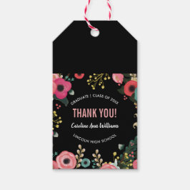 Abschluss für Wasserfarben Vielen Dank Geschenkanhänger