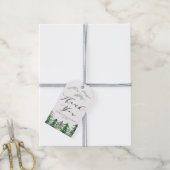 Abschluss für Wasserfarbenwälder Geschenkanhänger (Mit Garn)