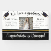 Abschluss Future Plans Party Banner (Horizontal)