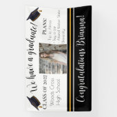 Abschluss Future Plans Party Banner (Vertikal)