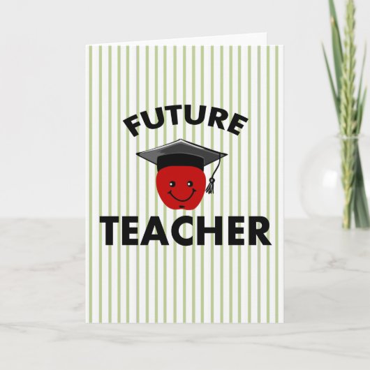 Abschluss Future Teacher Karte (Vorderseite)