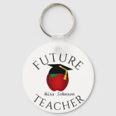 Abschluss Future Teacher Schlüsselanhänger (Rückseite)