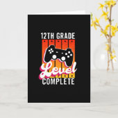 Abschluss Gamer Abschluss der 12. Klasse Karte (Gelbe Blume)