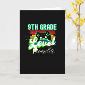 Abschluss Gamer Abschluss der 9. Klasse Karte (Gelbe Blume)