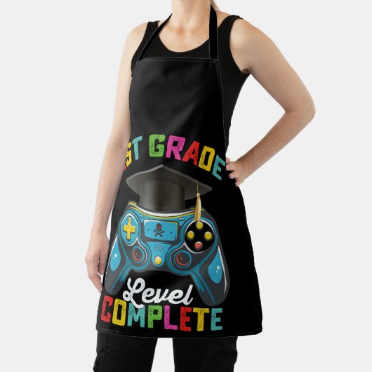 Abschluss-Gamer der 1. Stufe Schürze (InSitu)