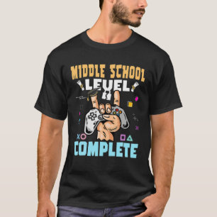 Abschluss-Gamer-Klasse für Mittelschüler T-Shirt