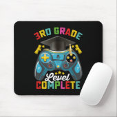Abschluss Gaming Gamer der dritten Stufe Mousepad (Mit Mouse)