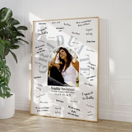 Abschluss Gast Signature Poster