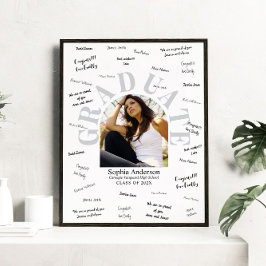 Abschluss Gast Signature Poster