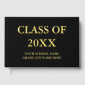 Abschluss Gästebuch (Vorderseite)