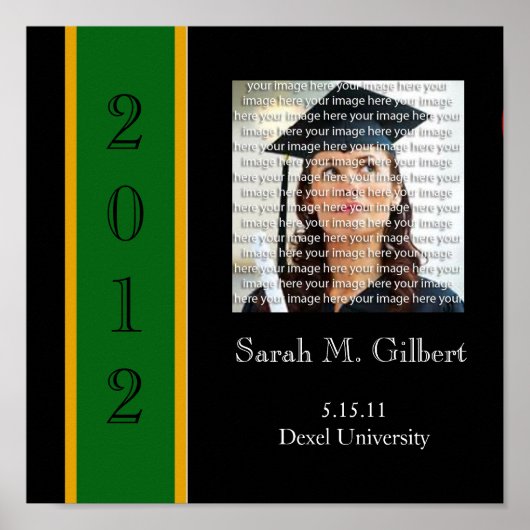 Abschluss Gerahmt Wall Art Poster (Vorne)