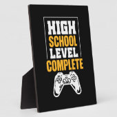 Abschluss-Geschenk | Abschluss der High School Fotoplatte (Seite)