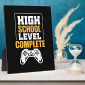 Abschluss-Geschenk | Abschluss der High School Fotoplatte (Seite)