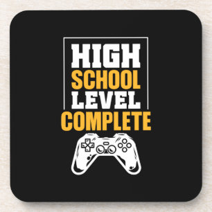 Abschluss-Geschenk Abschluss der High School Getränkeuntersetzer