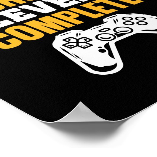 Abschluss-Geschenk | Abschluss der High School Poster (Ecke)