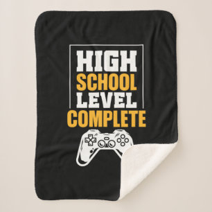 Abschluss-Geschenk   Abschluss der High School Sherpadecke