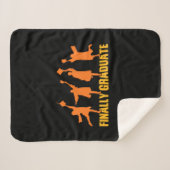 Abschluss-Geschenk | Abschluss Sherpadecke (Vorderseite (Horizontal))