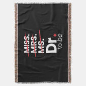 Abschluss-Geschenk | Arzt Decke (Vorderseite Vertikal)