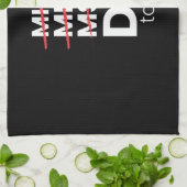 Abschluss-Geschenk | Arzt Geschirrtuch (Gefaltet)