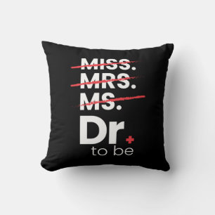 Abschluss-Geschenk Arzt Kissen