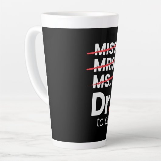 Abschluss-Geschenk | Arzt Milchtasse (Linke Ecke)