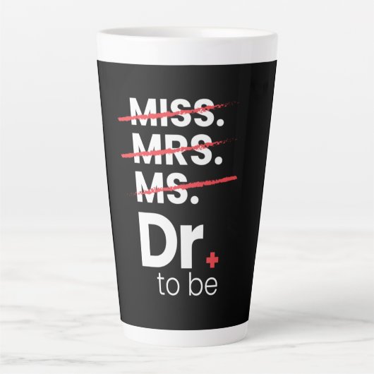 Abschluss-Geschenk | Arzt Milchtasse (Vorderseite)