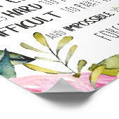 Abschluss-Geschenk des Counselor Office Poster (Ecke)