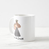 Abschluss Geschenk, die Tassel war der Hass wert Kaffeetasse (Vorderseite Links)