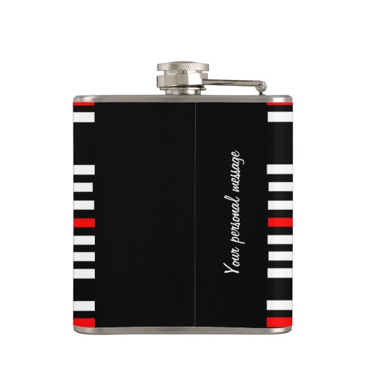 Abschluss-Geschenk Flachmann (Rückseite)