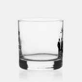 Abschluss-Geschenk für Black Men Whiskey Glass Whiskyglas (Rechts)