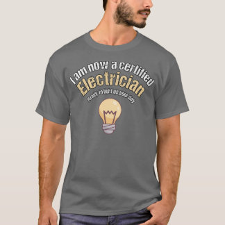 Abschluss-Geschenk für Elektrolehrer T-Shirt