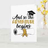 Abschluss Geschenk für ihn ihren T - Shirt Karte (Gelbe Blume)