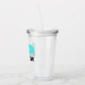 Abschluss-Geschenk für NP-Krankenpfleger Acryltrinkbecher (Links)