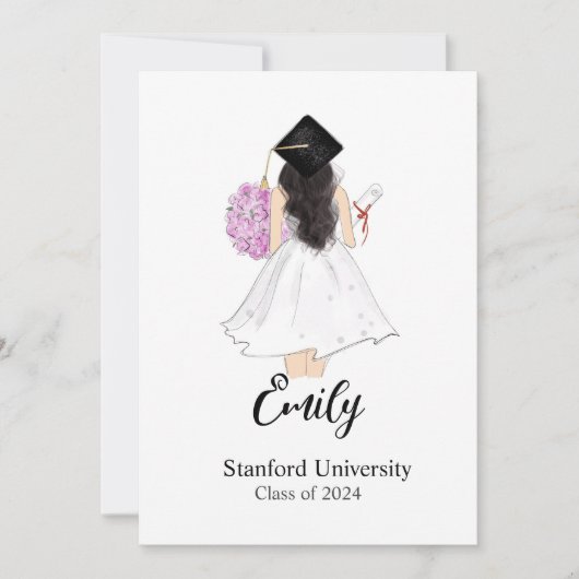 Abschluss-Geschenk, Gradmütze, Karten (Vorderseite)