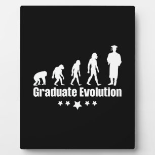 Abschluss-Geschenk   Graduate Evolution Fotoplatte