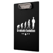 Abschluss-Geschenk | Graduate Evolution Klemmbrett (Links)