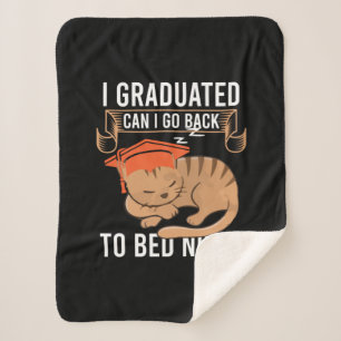 Abschluss-Geschenk   I Abitur Kann ich zurückgehen Sherpadecke