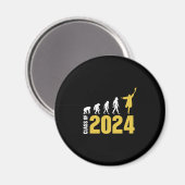Abschluss-Geschenk | Klasse 2024 Magnet (Vorderseite/Rückseite)