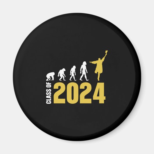 Abschluss-Geschenk | Klasse 2024 Magnet (Vorne)
