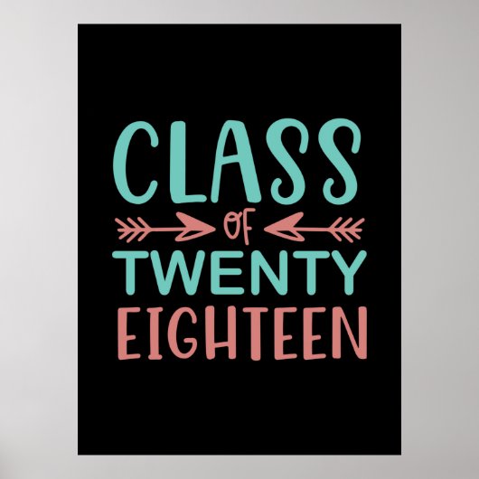 Abschluss-Geschenk | Klasse der achtundzwanzig Poster (Vorne)