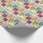 Abschluss-Geschenk-Verpackungs-kundenspezifisches Geschenkpapier (Ecke)