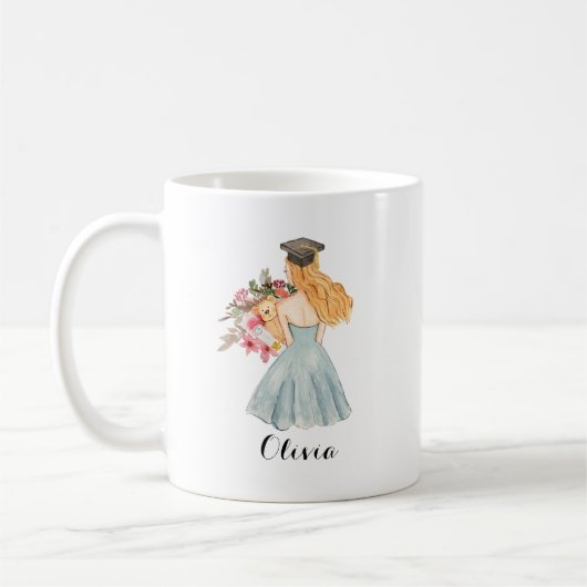 Abschluss Geschenk, von dem sie glaubte, dass sie Kaffeetasse (Links)