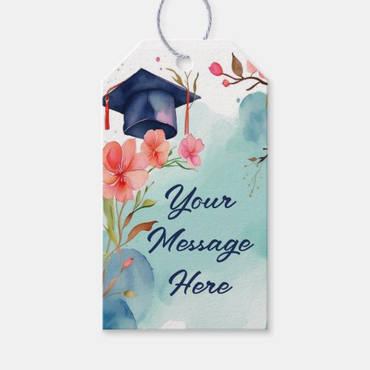 Abschluss Geschenkanhänger (Vorderseite)