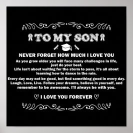 Abschluss Geschenke für Son 2024 Inspiration Gesch Poster