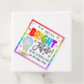 Abschluss-Geschenkmarke Geschenkanhänger (Beispiel)