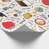 Abschluss Geschenkpapier (Ecke)