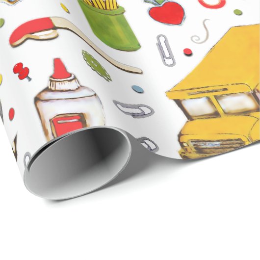 Abschluss Geschenkpapier (Rolleneckpunkt)