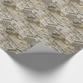 Abschluss Geschenkpapier (Ecke)