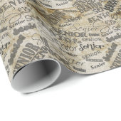 Abschluss Geschenkpapier (Rolleneckpunkt)